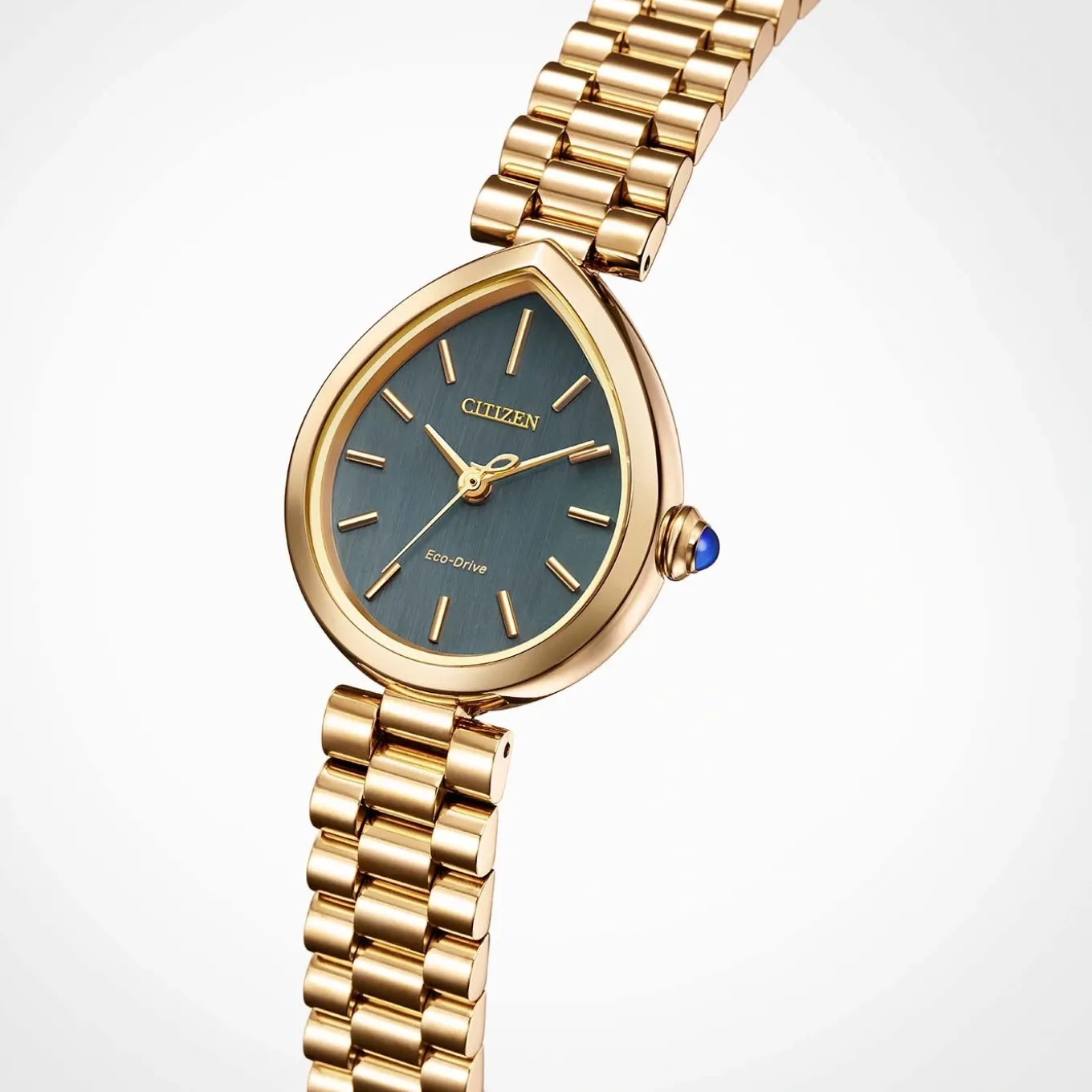 EM1203-57X CITIZEN L Rainell Damen Edelstahl | grün | ø 26.2mm