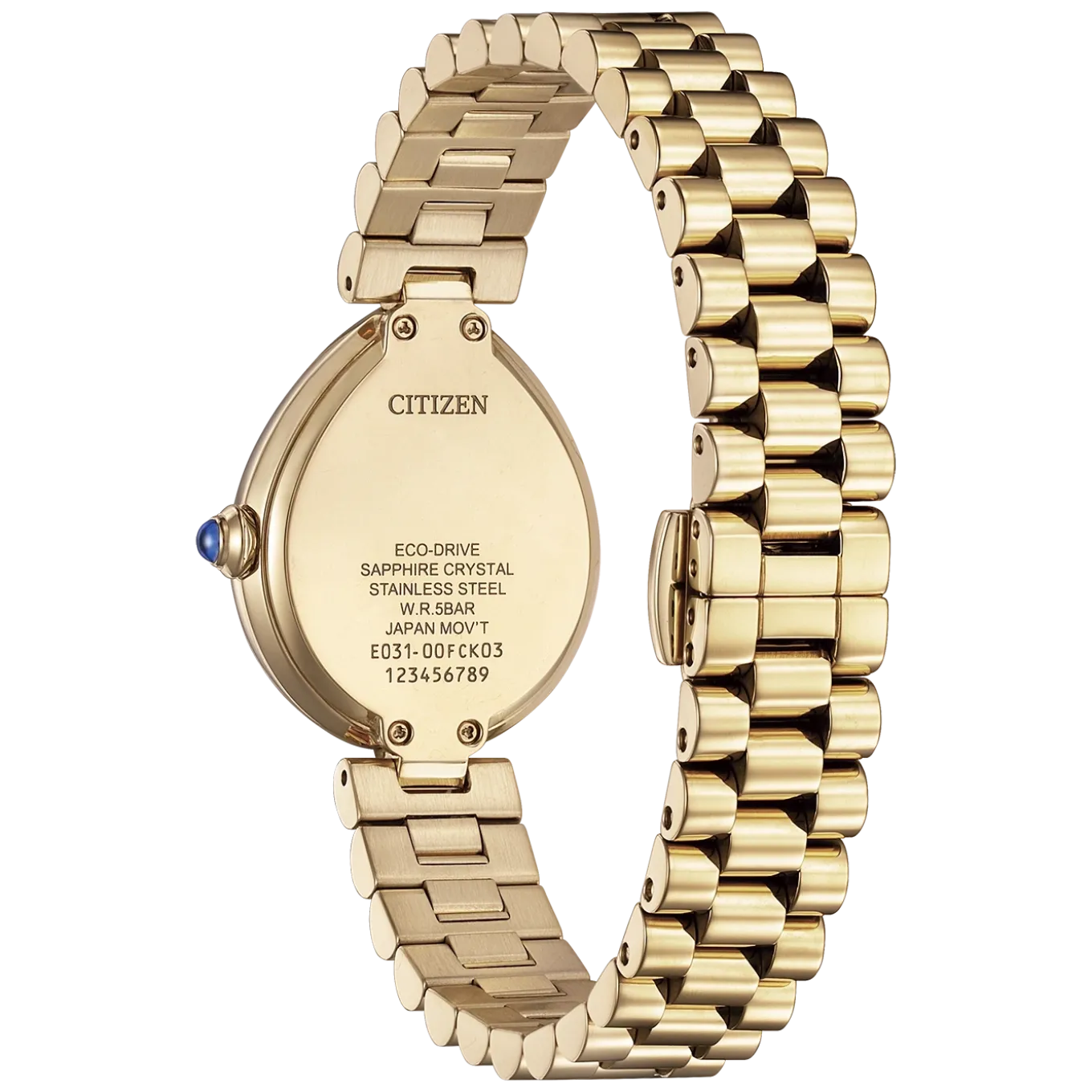 EM1203-57X CITIZEN L Rainell Damen Edelstahl | grün | ø 26.2mm