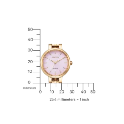 EM0993-82X               Damen Edelstahl | lightrosé | ø 27.7mm