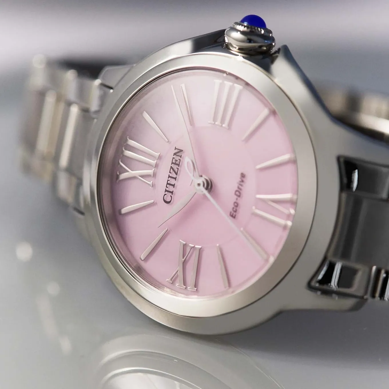 EM1160-58X Damen Edelstahl | rosa