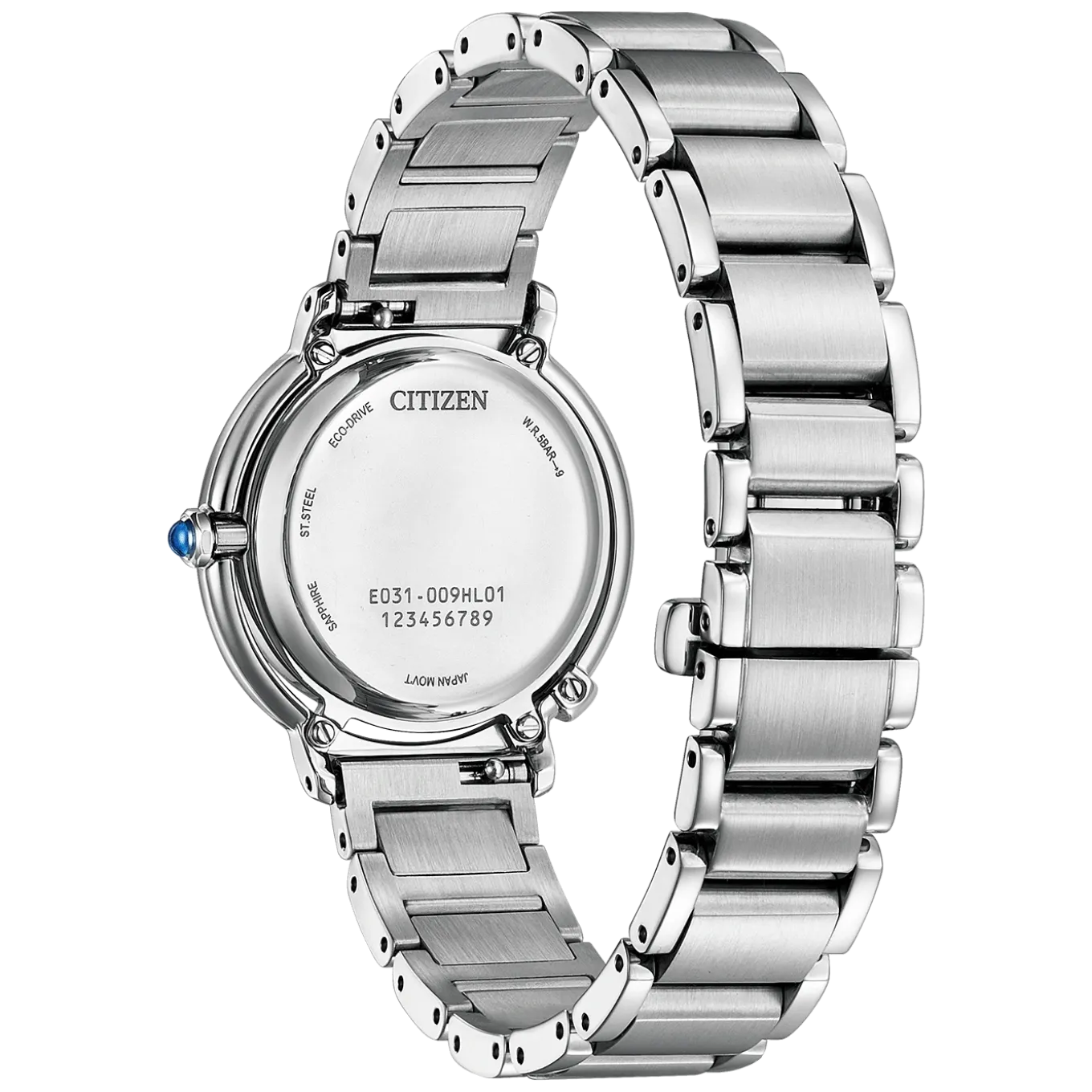 EM1090-78X Damen Edelstahl | rot | ø 31.2mm