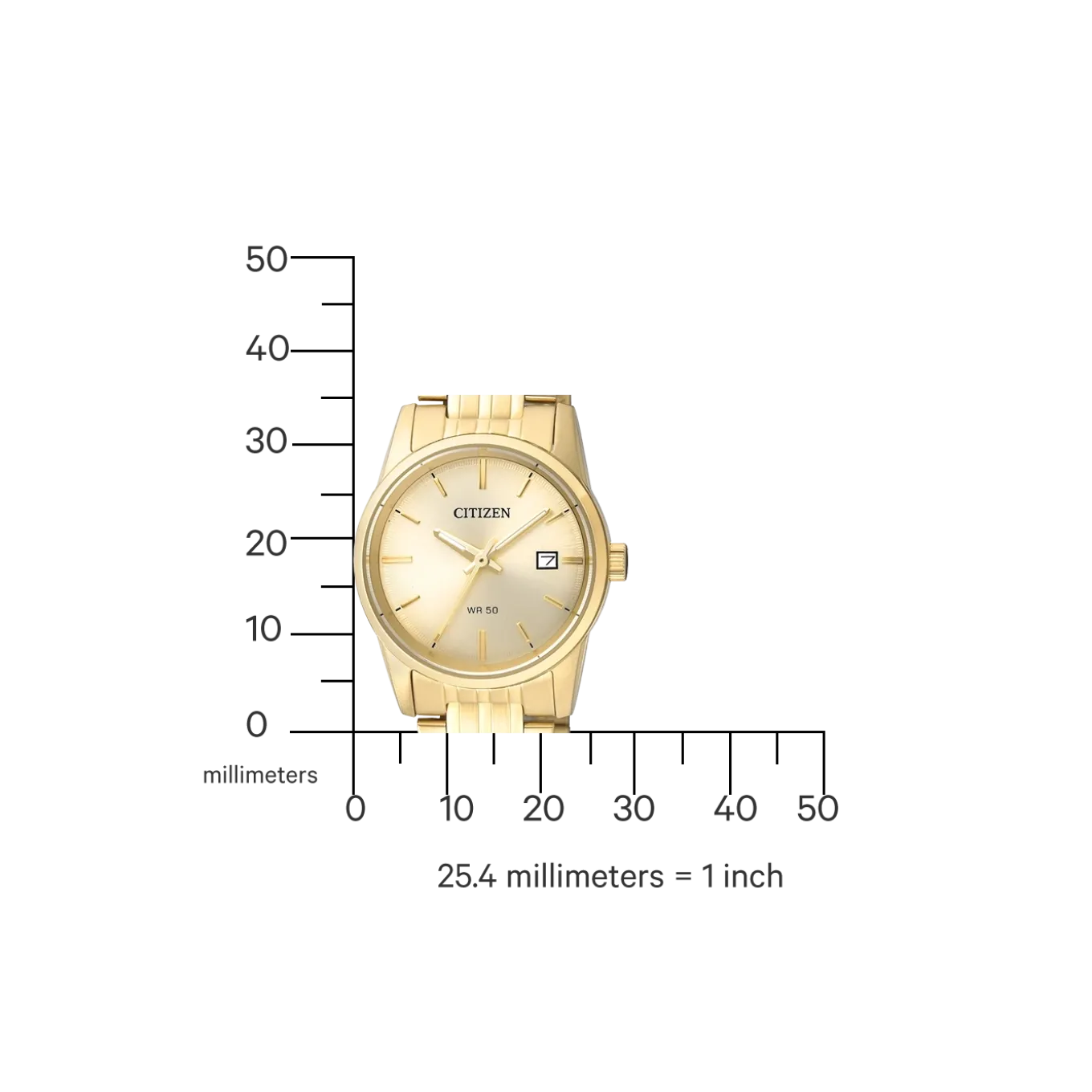EU6002-51P Damen Edelstahl | champagner | ø 27mm