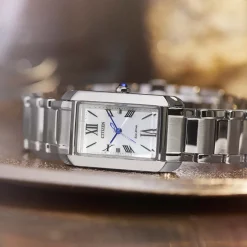 EW5620-55A                                        Citizen L                                        Damen Edelstahl | silberfarben | ø 19mm