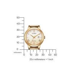 EW2623-70P Damen Edelstahl | weiß | ø 31mm