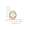 FE1243-83A               Damen Edelstahl | silberfarben | ø 29.5mm