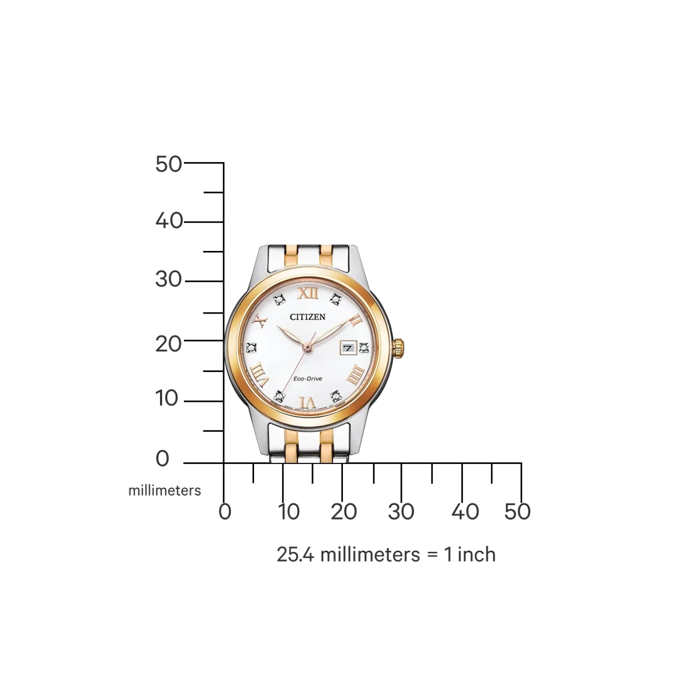 FE1246-85A Damen Edelstahl | silberfarben | ø 29.5mm