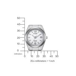 FE6151-82A               Damen Super Titanium ™ | weiß | ø 34mm