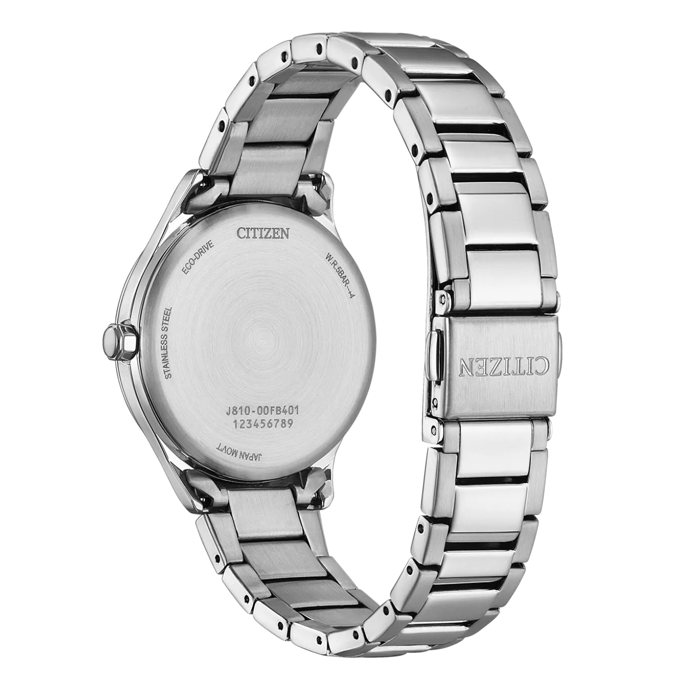 FE6121-67A Eco-Drive Damen Edelstahl | weiß | ø 33.5mm
