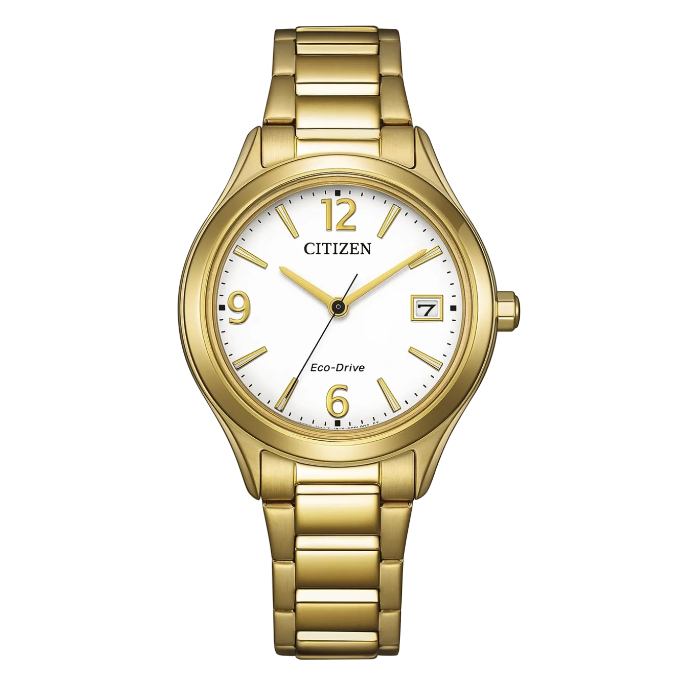 FE6122-64A Eco-Drive Damen Edelstahl | weiß | ø 33.5mm