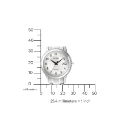 FE1081-59B Damen Edelstahl | weiß | ø 29.5mm
