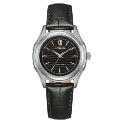 FE2110-14E               Damen Leder | schwarz | ø 31.3mm