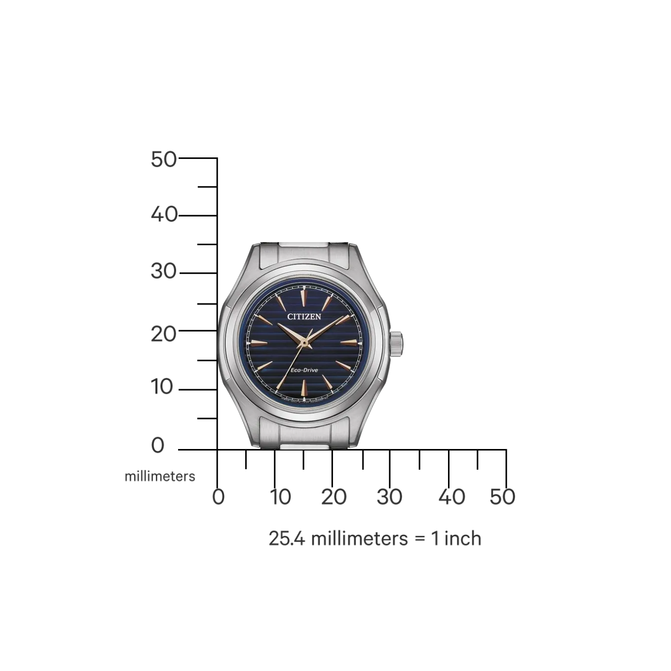 FE2110-81L Damen Edelstahl | blau | ø 31.3mm