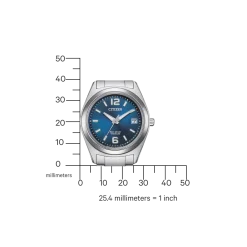 FE6151-82L               Damen Super Titanium ™ | blau | ø 34mm