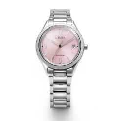 FE6121-67X                                        Eco-Drive                                        Damen Edelstahl | rosa | ø 33.5mm