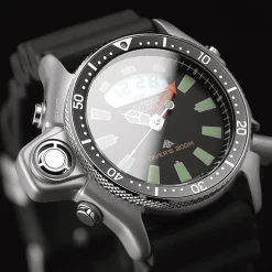 JP2000-08E Promaster Diver Herren Gummiband (Urethan) | schwarz | ø 44mm