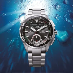 JV3001-53E                                        Wave Tracker                                        Herren Edelstahl | schwarz | ø 42.4mm