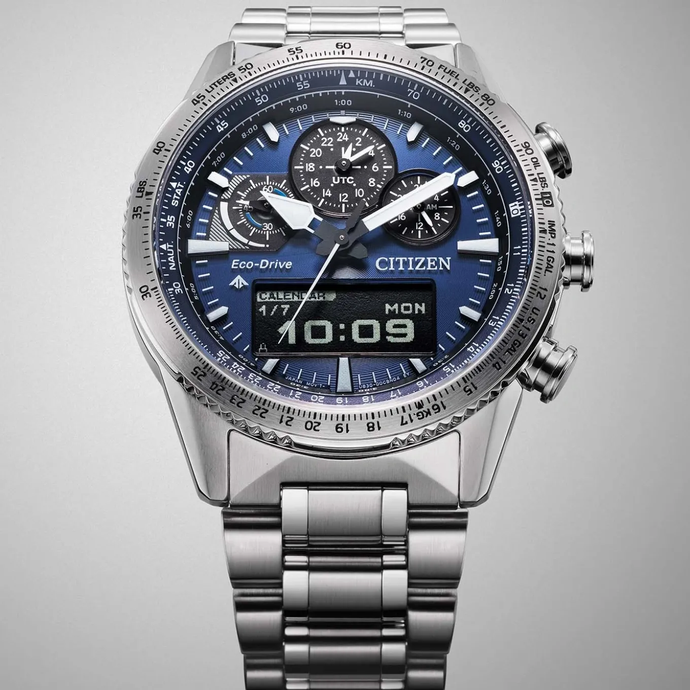 JV2000-51L Promaster Sky Herren Edelstahl | blau