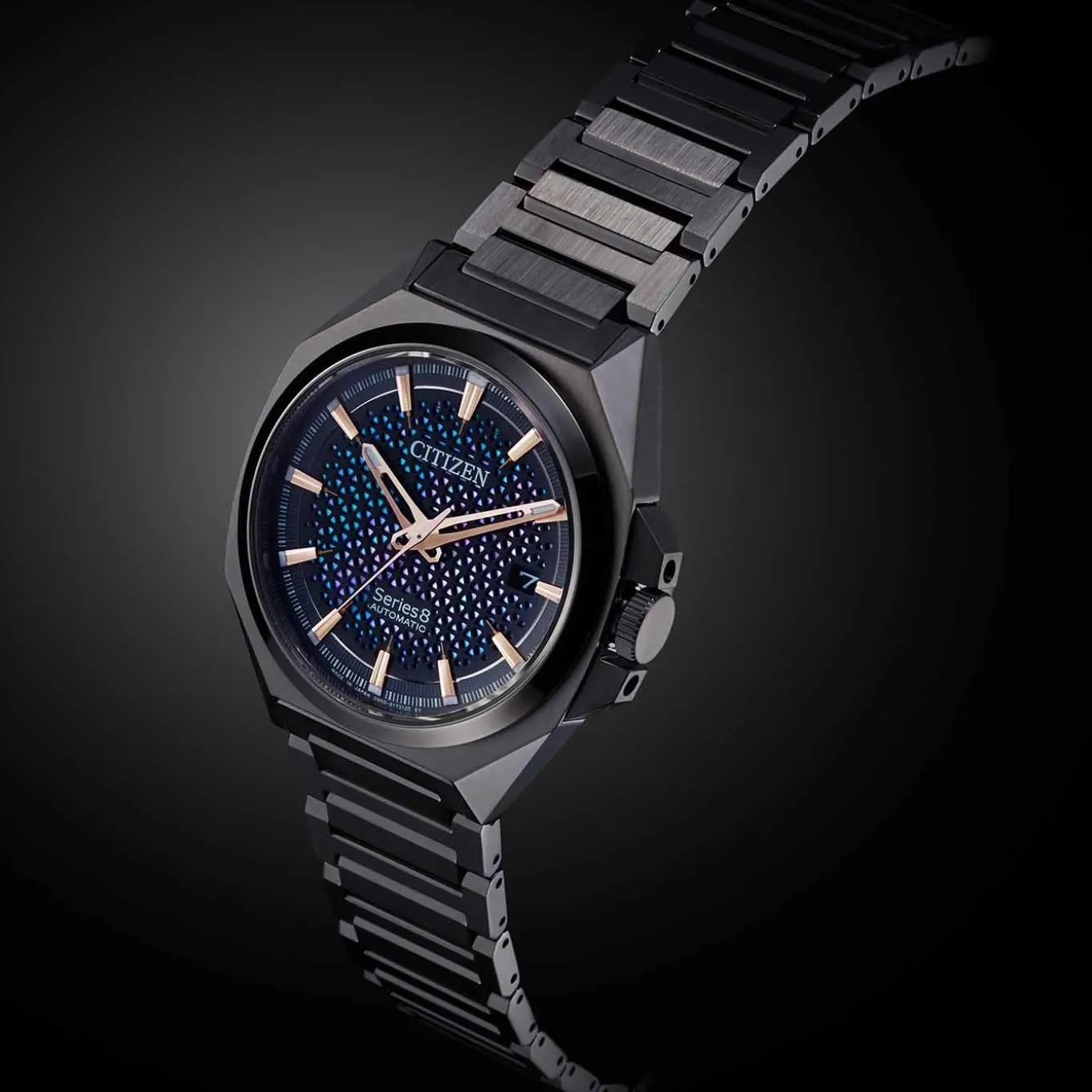 NA1015-81Z Herren Edelstahl | perlmutt weiß | ø 40mm
