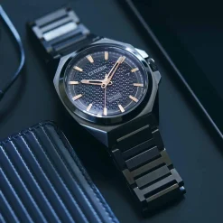NA1015-81Z Herren Edelstahl | perlmutt weiß | ø 40mm