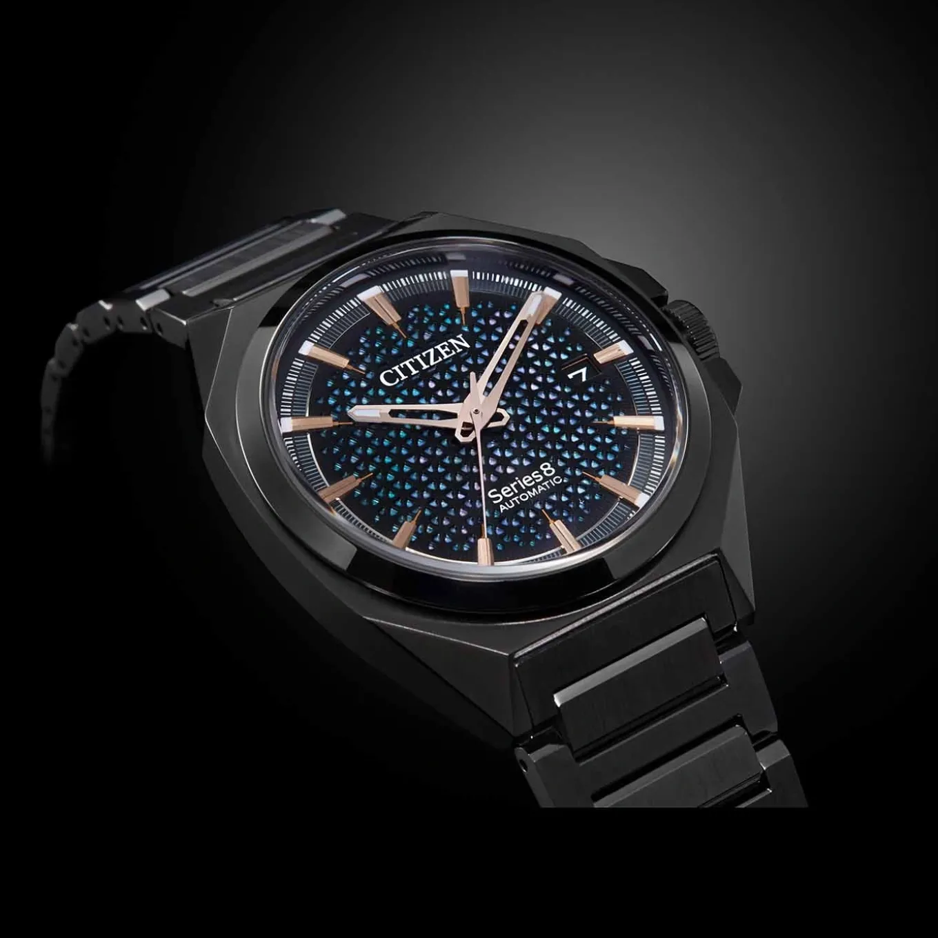 NA1015-81Z Herren Edelstahl | perlmutt weiß | ø 40mm
