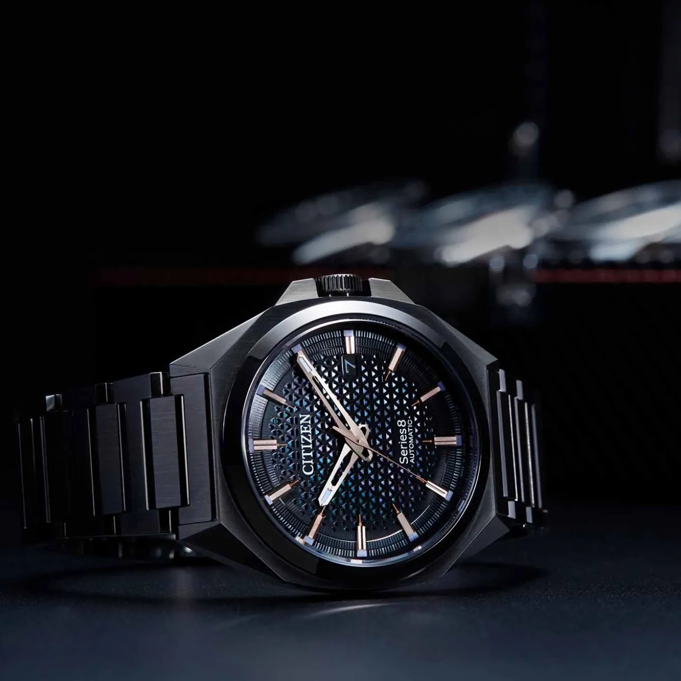 NA1015-81Z Herren Edelstahl | perlmutt weiß | ø 40mm