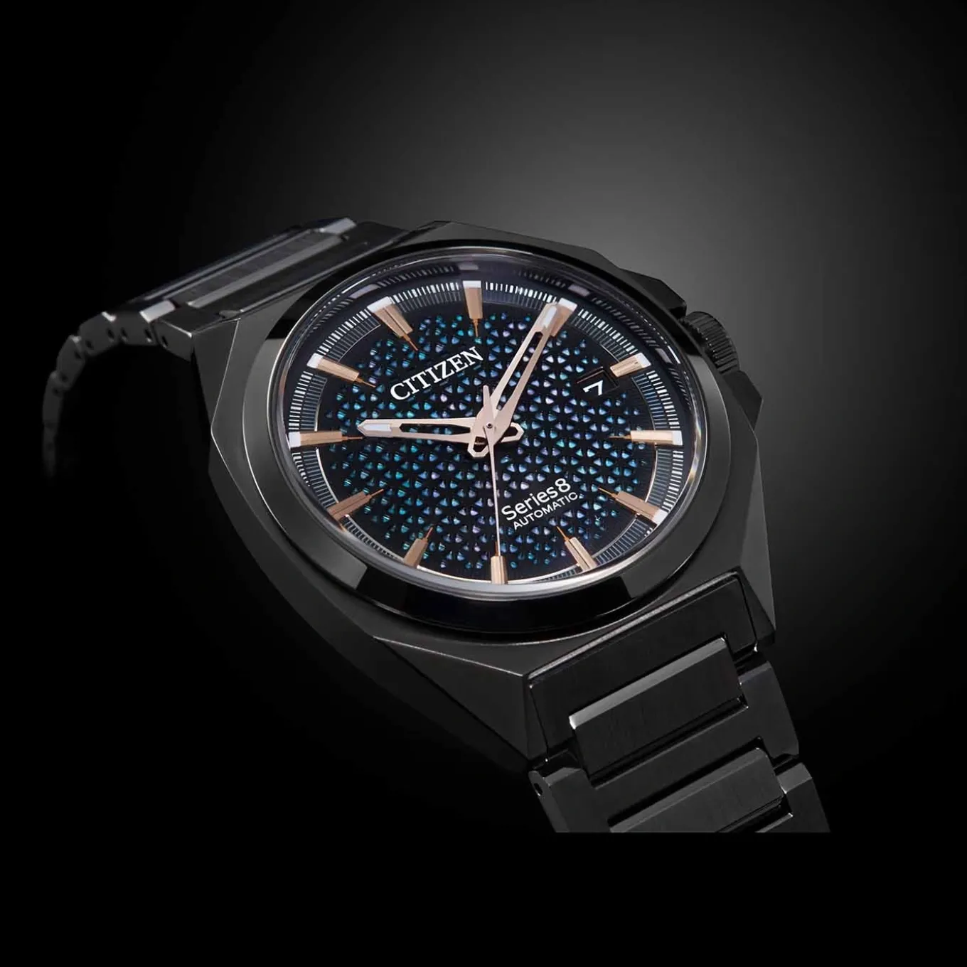 NA1015-81Z Herren Edelstahl | perlmutt weiß | ø 40mm
