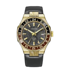 NB6092-01E Serie 8 GMT Damaskus Herren Leder | | ø 41mm