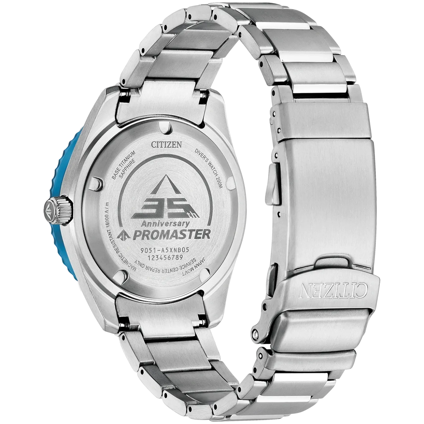 NB6026-56L Promaster Fujitsubo Mechanical Diver Herren Super Titanium ™ | blau | ø 41mm