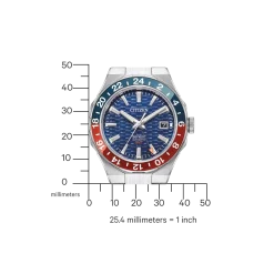NB6030-59L Series 8 GMT Herren Edelstahl | blau | ø 42mm