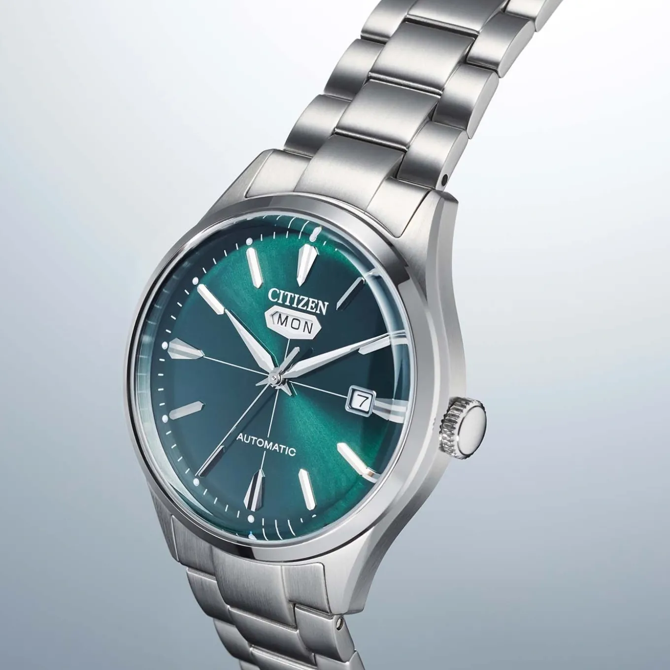 NH8391-51XC Herren Edelstahl | grün | ø 40.2mm