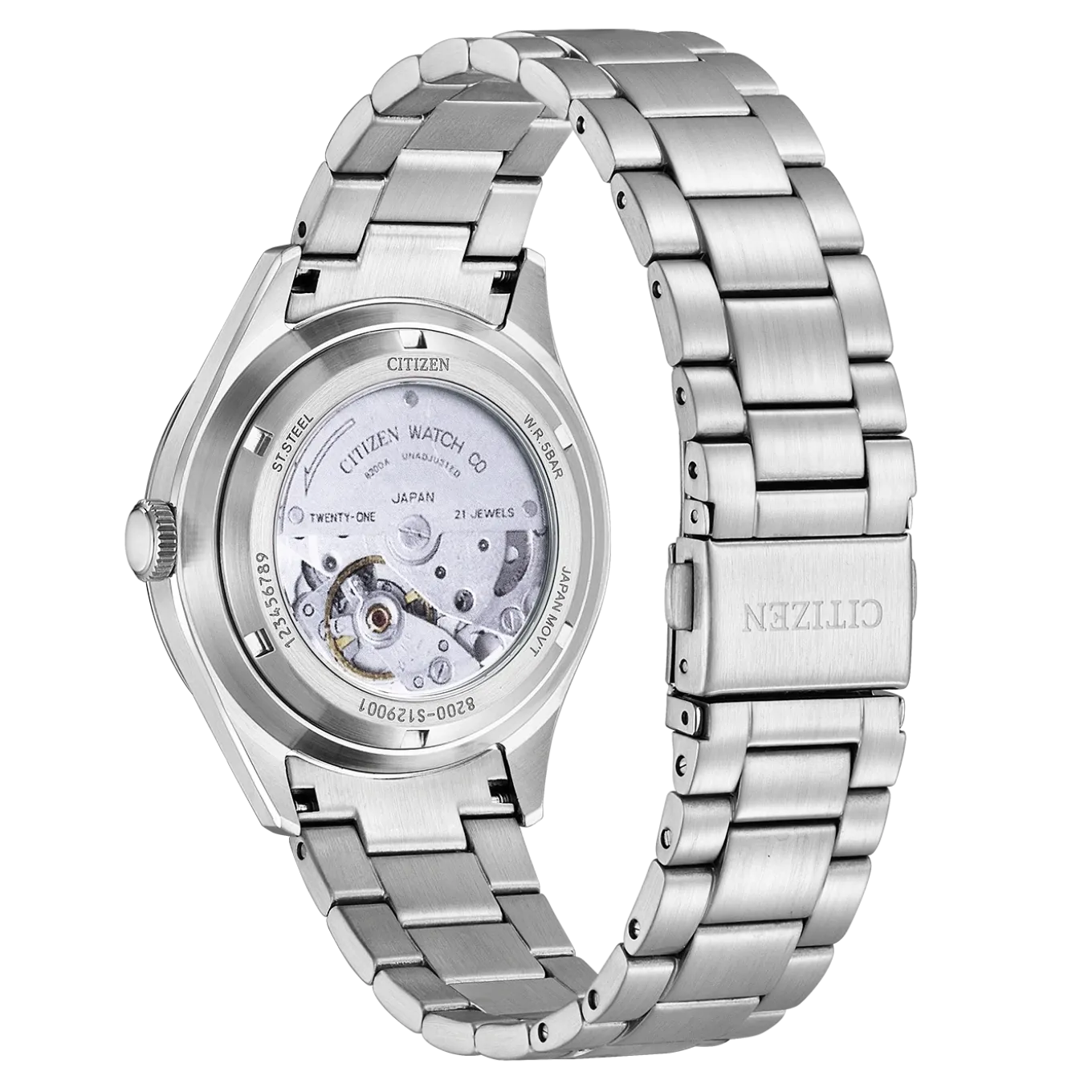 NH8391-51XC Herren Edelstahl | grün | ø 40.2mm