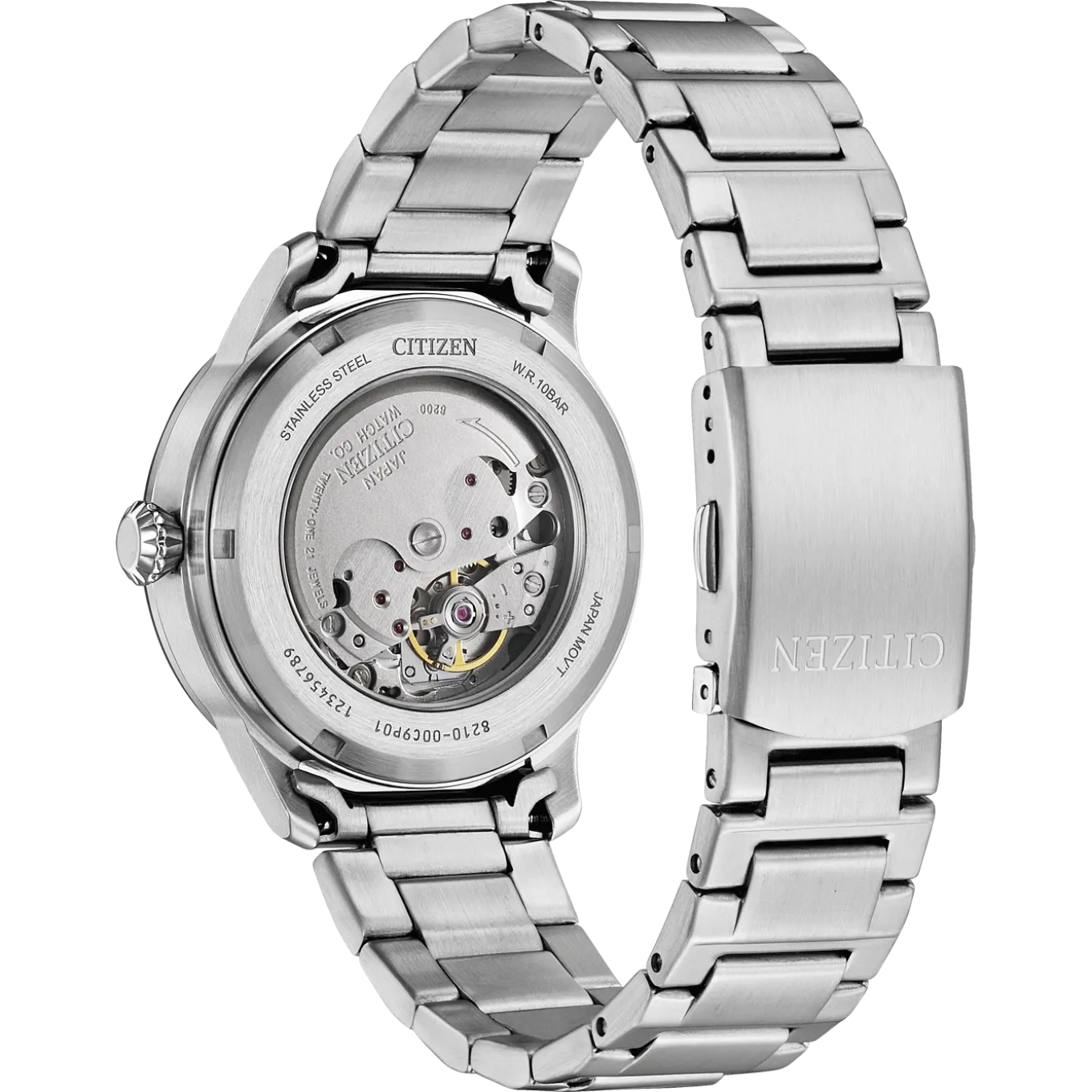 NJ0190-51A Herren Edelstahl | weiß | ø 40mm
