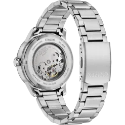 NJ0190-51E Herren Edelstahl | schwarz | ø 40mm