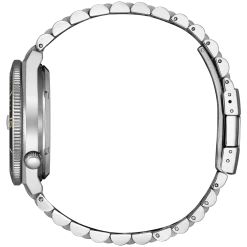 NJ0238-57E TSUYOSA-Shore Herren Edelstahl | schwarz | ø 40mm