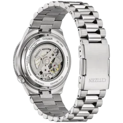 NJ0231-56L               Herren Edelstahl | blau | ø 40mm