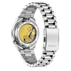 NJ0200-50L                                        TSUYOSA                                        Herren Edelstahl | hellblau | ø 37mm