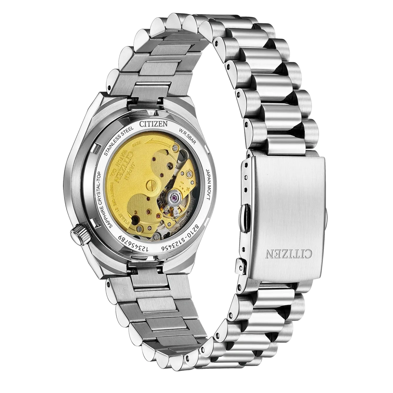 NJ0200-50L TSUYOSA Herren Edelstahl | hellblau | ø 37mm
