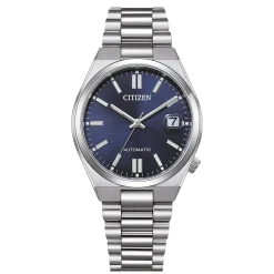 NJ0200-50M                                        TSUYOSA                                        Herren Edelstahl | graublau