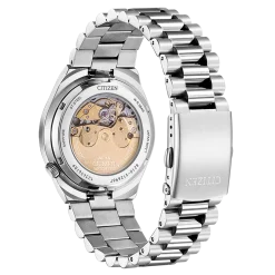 NJ0151-88M                                        TSUYOSA                                        Herren Edelstahl | hellblau | ø 40mm