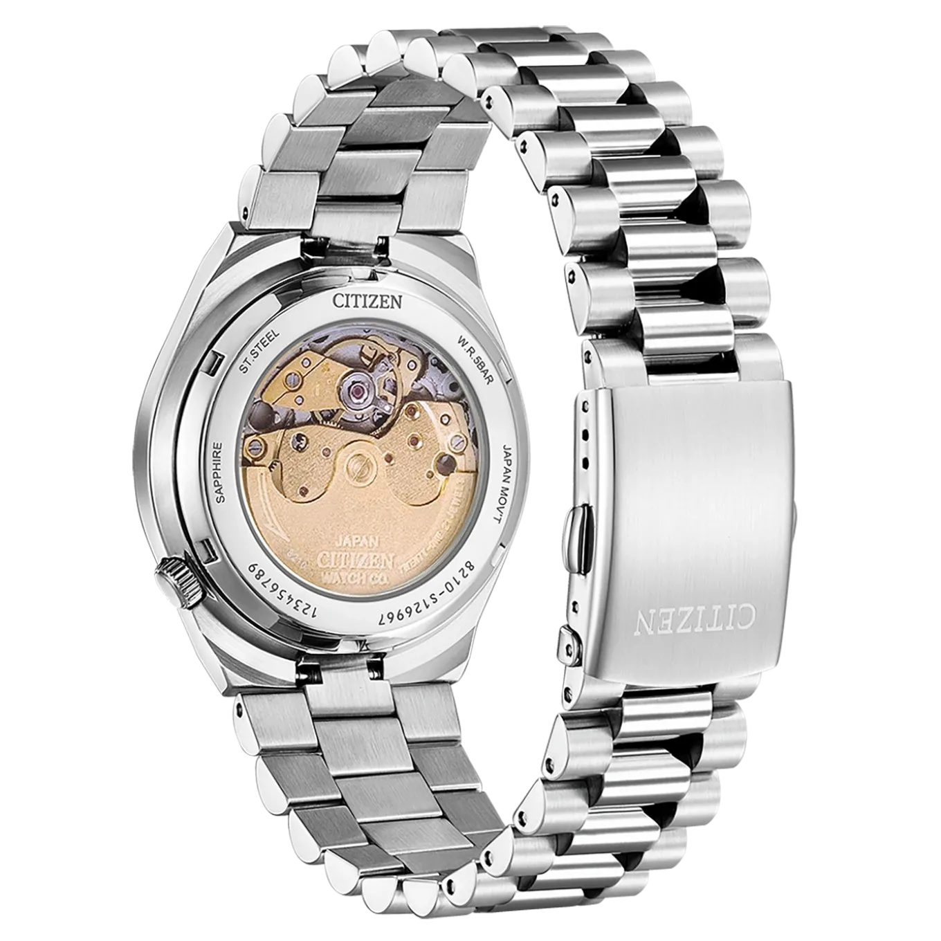 NJ0151-88M TSUYOSA Herren Edelstahl | hellblau | ø 40mm