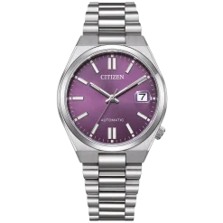 NJ0200-50W                                        TSUYOSA                                        Herren Edelstahl | lila