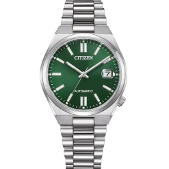 NJ0200-50X TSUYOSA Herren Edelstahl | grün | ø 37mm