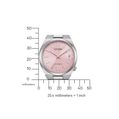 NJ0200-50Z TSUYOSA Herren Edelstahl | rosa | ø 37mm