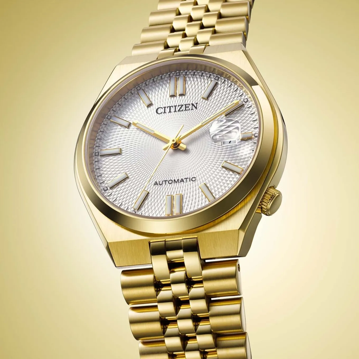 NK0022-50A TSUYOSA 60 Herren Edelstahl | silberfarben | ø 40mm