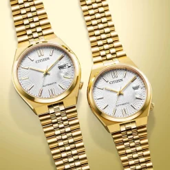NK0022-50A TSUYOSA 60 Herren Edelstahl | silberfarben | ø 40mm