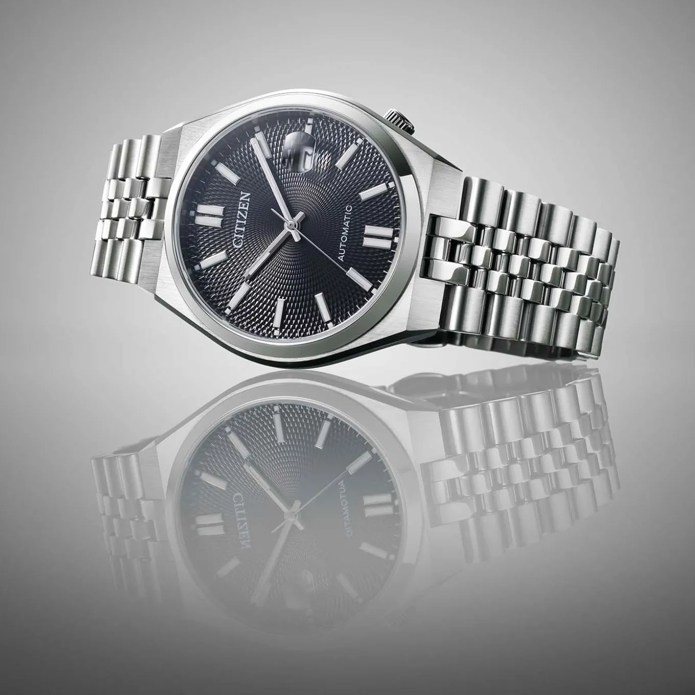 NK0020-55E Herren Edelstahl | schwarz
