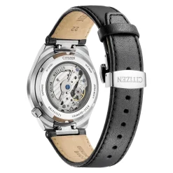 NK5010-01H TSUYOSA Herren Leder | grau | ø 40mm