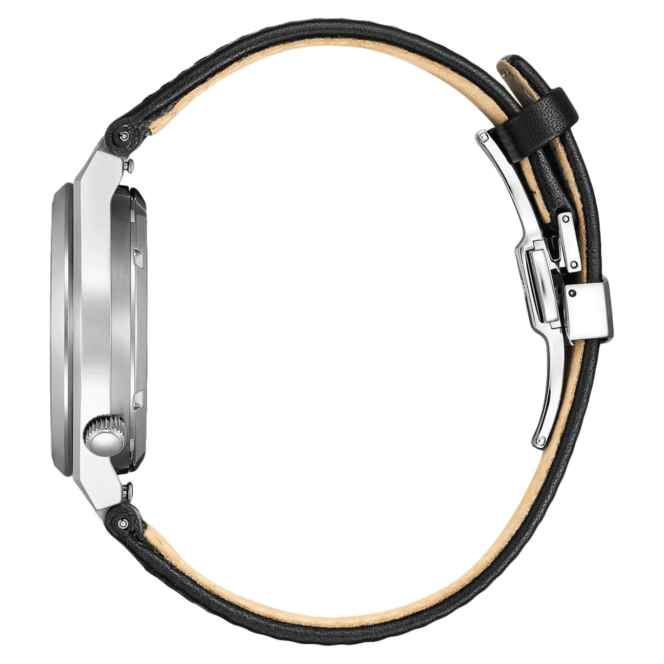 NK5010-01H TSUYOSA Herren Leder | grau | ø 40mm
