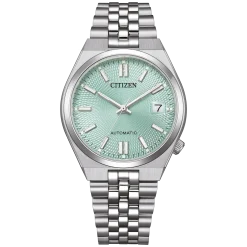 NK0030-51X TSUYOSA 60 Herren Edelstahl | grün | ø 37mm