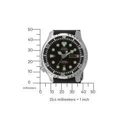 NY0040-09EC                                        Promaster Mechanical Diver                                        Herren Gummiband (Urethan) | schwarz | ø 42mm